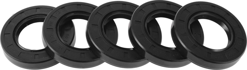 5 Stück Drehwellendichtung Hochdruck-Öldichtung 35x60x10mm Schwarz Nitril 70 Durometer Gummi