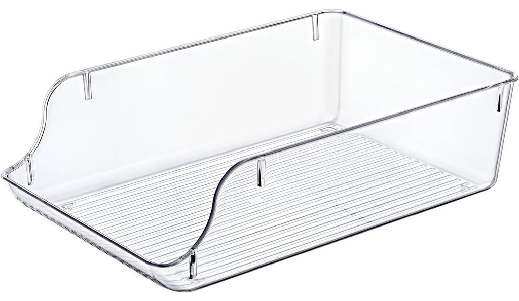 Transparent Kühlschrank-Organizer 35x22,5x10cm - Produktbild 