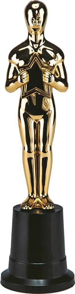 Trophäe gold-schwarz - Einheitsgröße Produktbild 