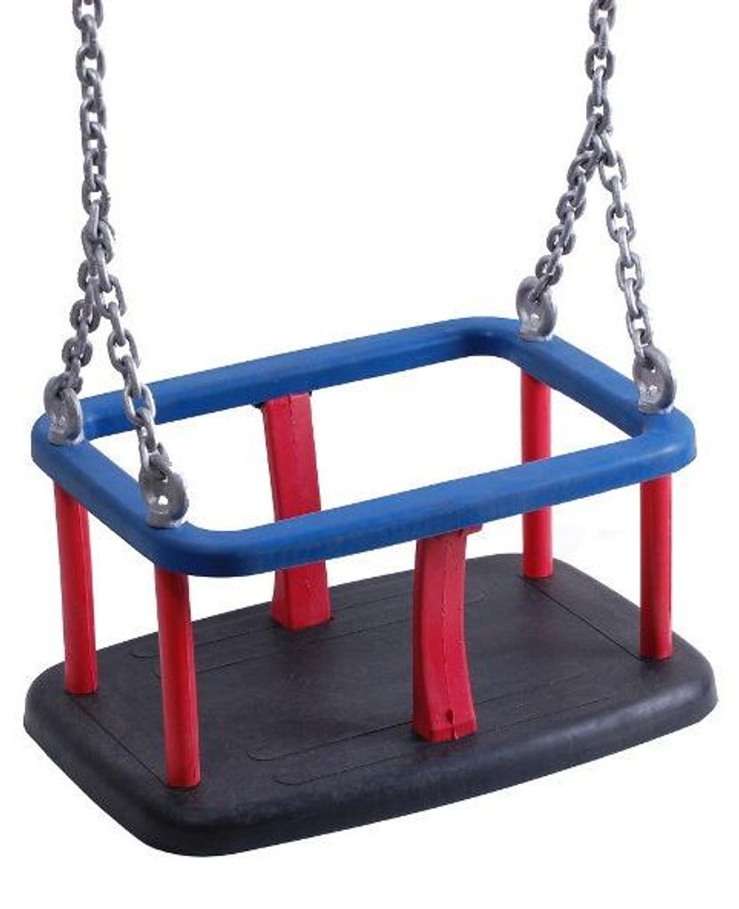 Schaukelsitz mit Ketten Just Fun 1,8 m Aluminium-Gestell Produktbild 