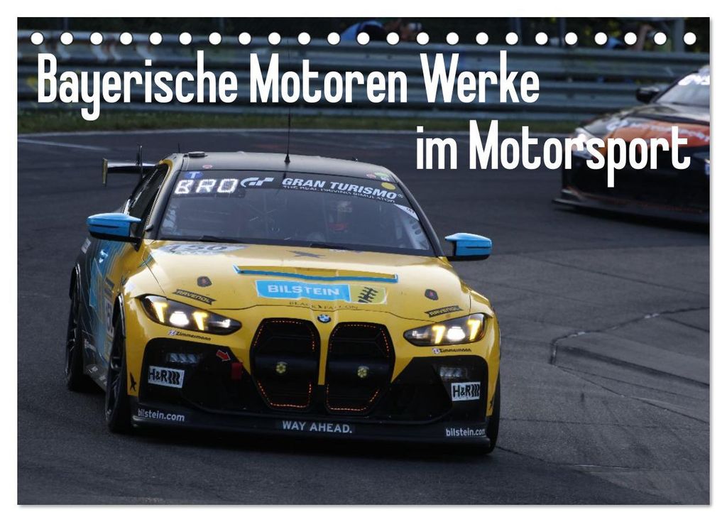 Bayerische Motoren Werke im Motorsport (Tischkalender 2027 DIN A5 quer), CALVENDO Monatskalender