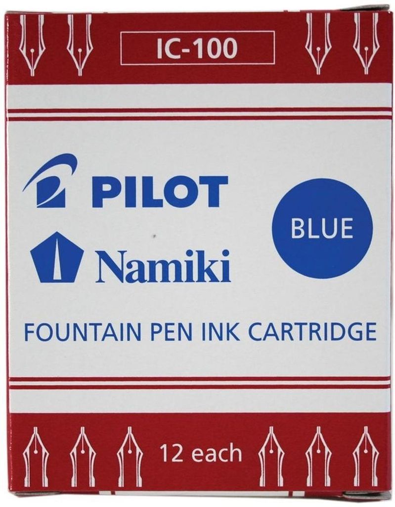 Füllhalterpatrone IC-100 VE=12x12 Stück blau Produktbild 