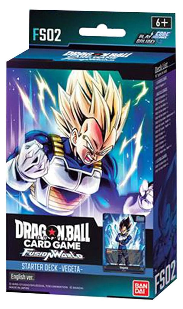 Dragon Ball Card Game Fusion World Vegeta Starter Deck FS02 Produktbild 