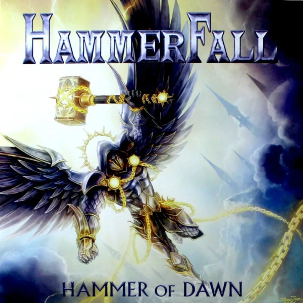 Album Metal Hammerfall Hammer Of Dawn LP Vinyle Cadeau pour Collection