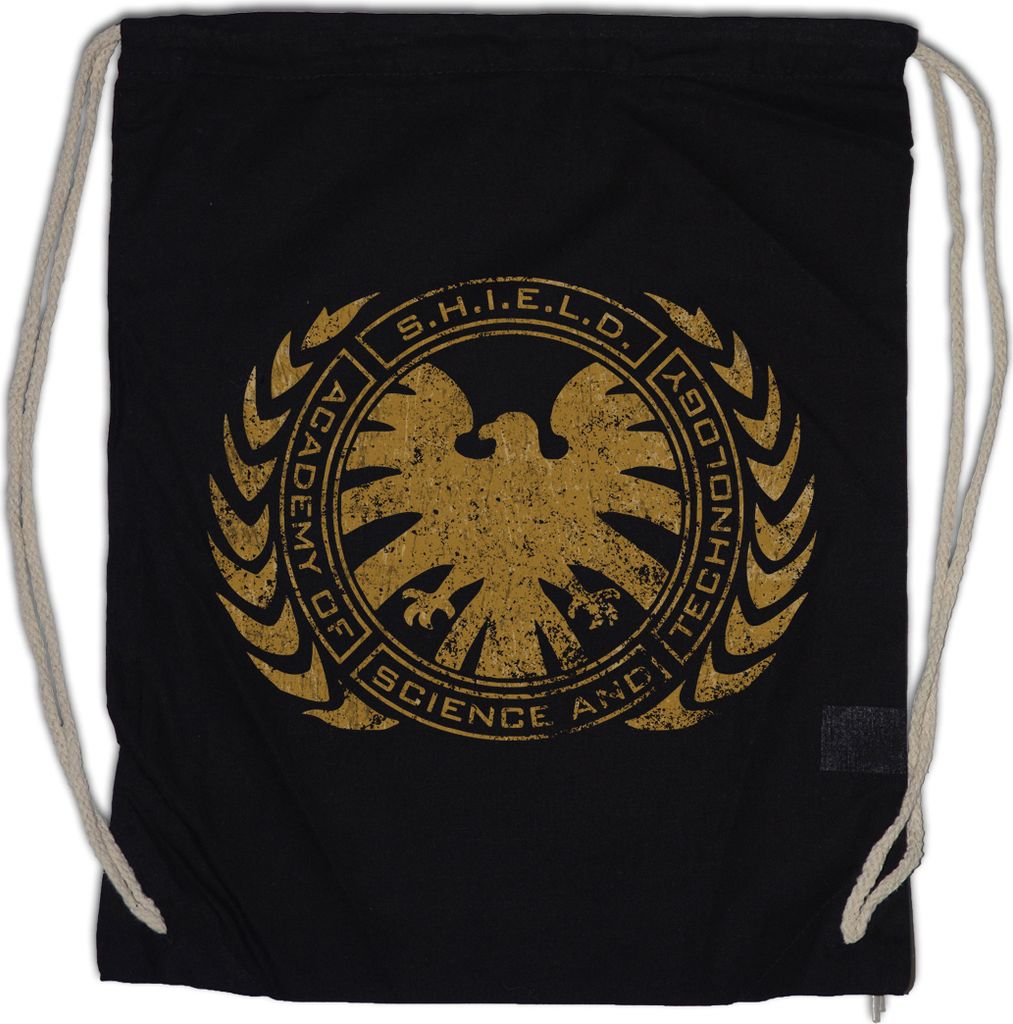 Urban Backwoods S.H.I.E.L.D. Academy, Turnbeutel, Farbe: Schwarz