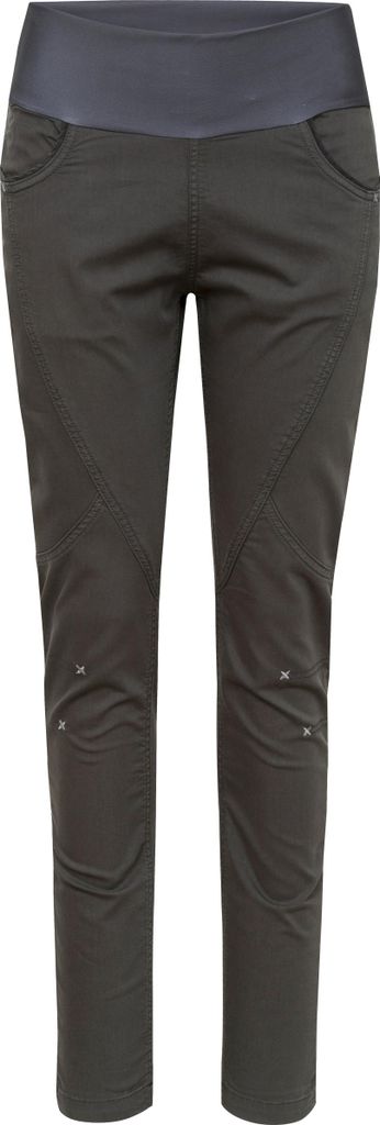 Chillaz Fuji 2.0 Kletterhose, 3/4-lang, robust & dehnbar, Regular Fit, Schwarz, Größe 40