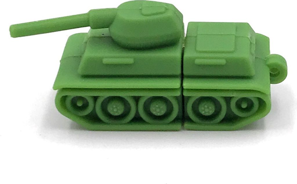 Onlineworld2013 Panzer mit Schießrohr Kampffahrzeug Militär Fahrzeug Auto Funny USB Stick 64 GB USB 3.0