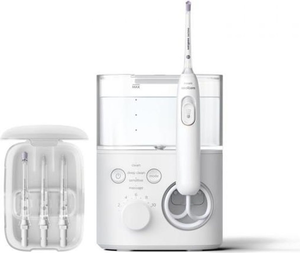 Philips HX3911/40, 0,6 l, Weiß, Kabellose Munddusche, Produktbild 