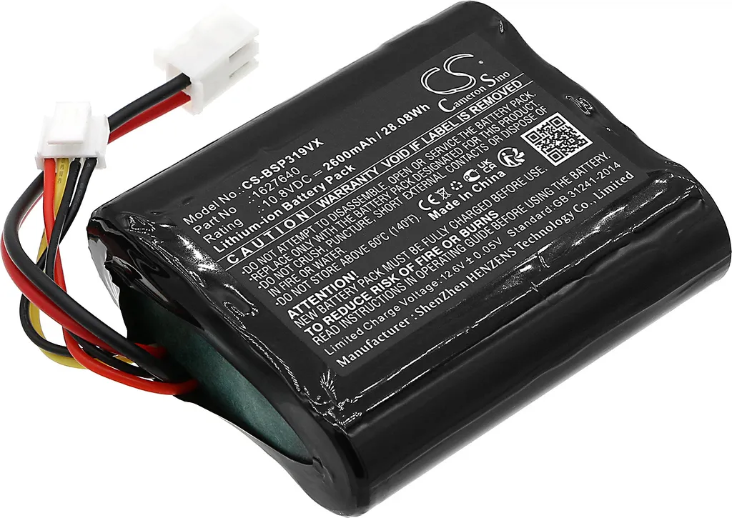 Batterie Li-ion pour Bissell 3061+ 3191+ PowerLifter Adapt Ion 1627238
