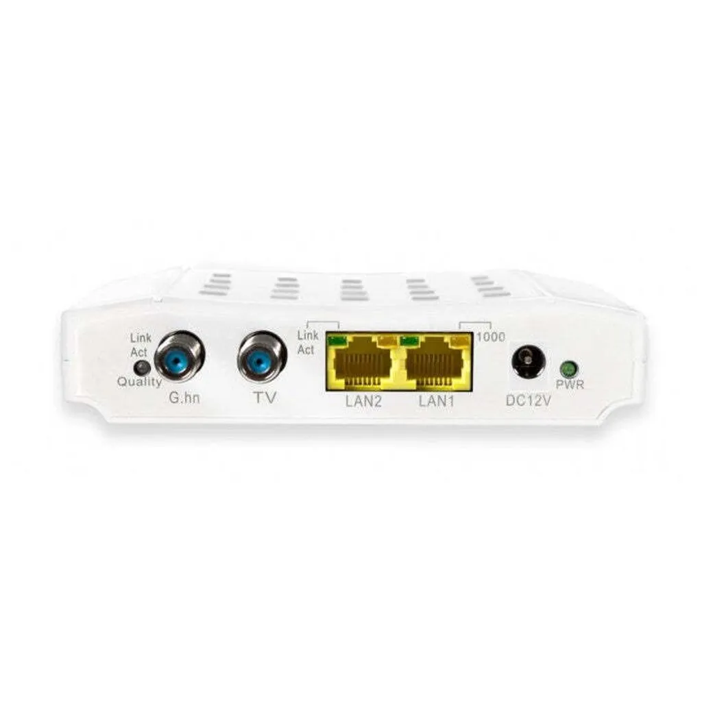 Pont de Réseau Coaxial G.hn ALLNET pour Internet via Prise TV Murale