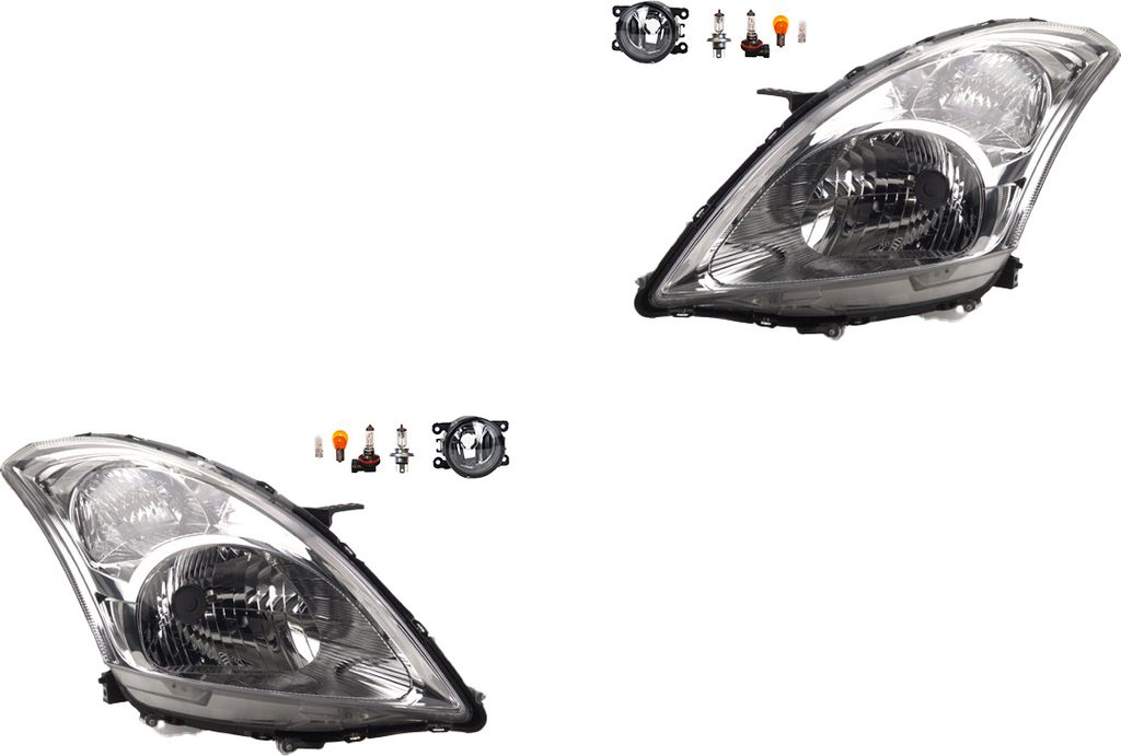Johns, Scheinwerfer Osram Night Breaker Laser Satz passend für Suzuki Swift MZ Nebels. 8200074008 6202E1 00006202E1 6710027 0000620639 620639 000...