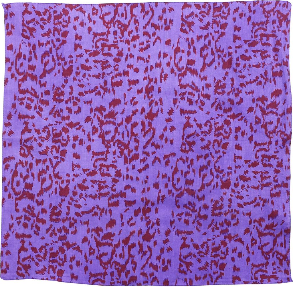 Kopf- und Halstuch – Lila-roter Leopardenmuster – Halstuch – Bandana
