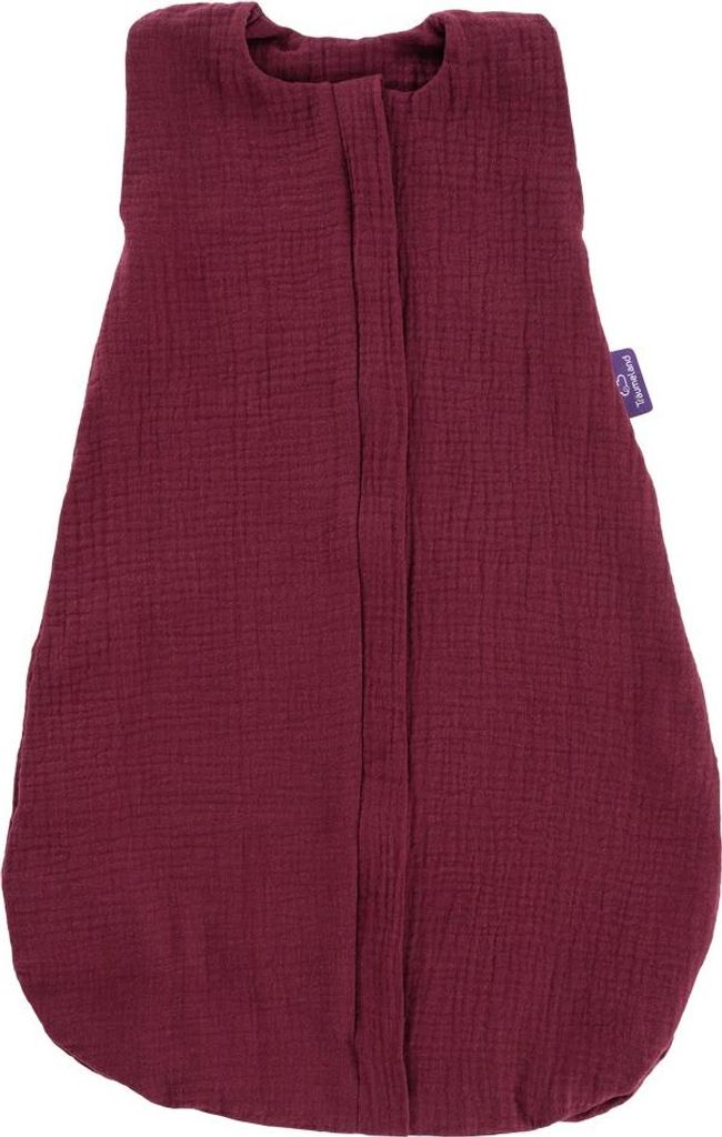 Träumeland Sommerschlafsack LIEBMICH Baumwollmusselin beerenrot Größe 70