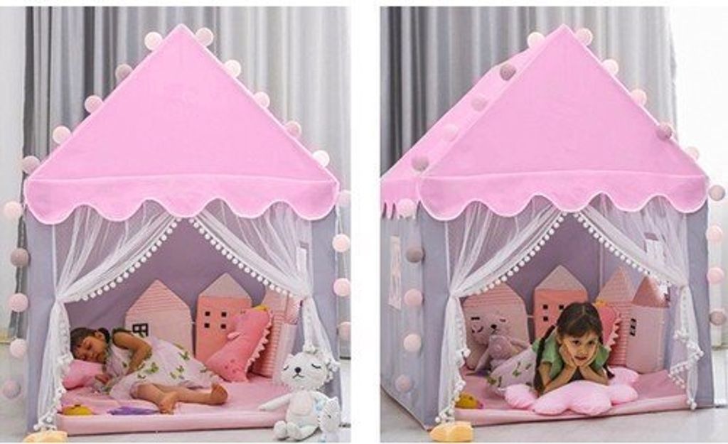 Kinderzelt - rosa Kruzzel 22653 Produktbild 12
