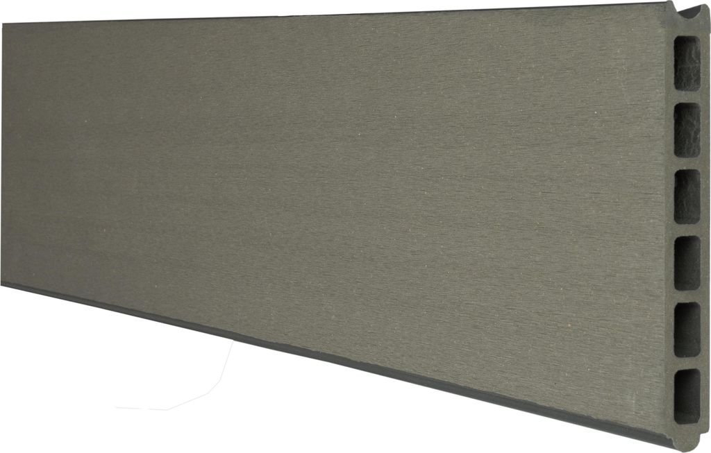 GroJa Solid Stecksystem Einzelprofil 180cm Grau
