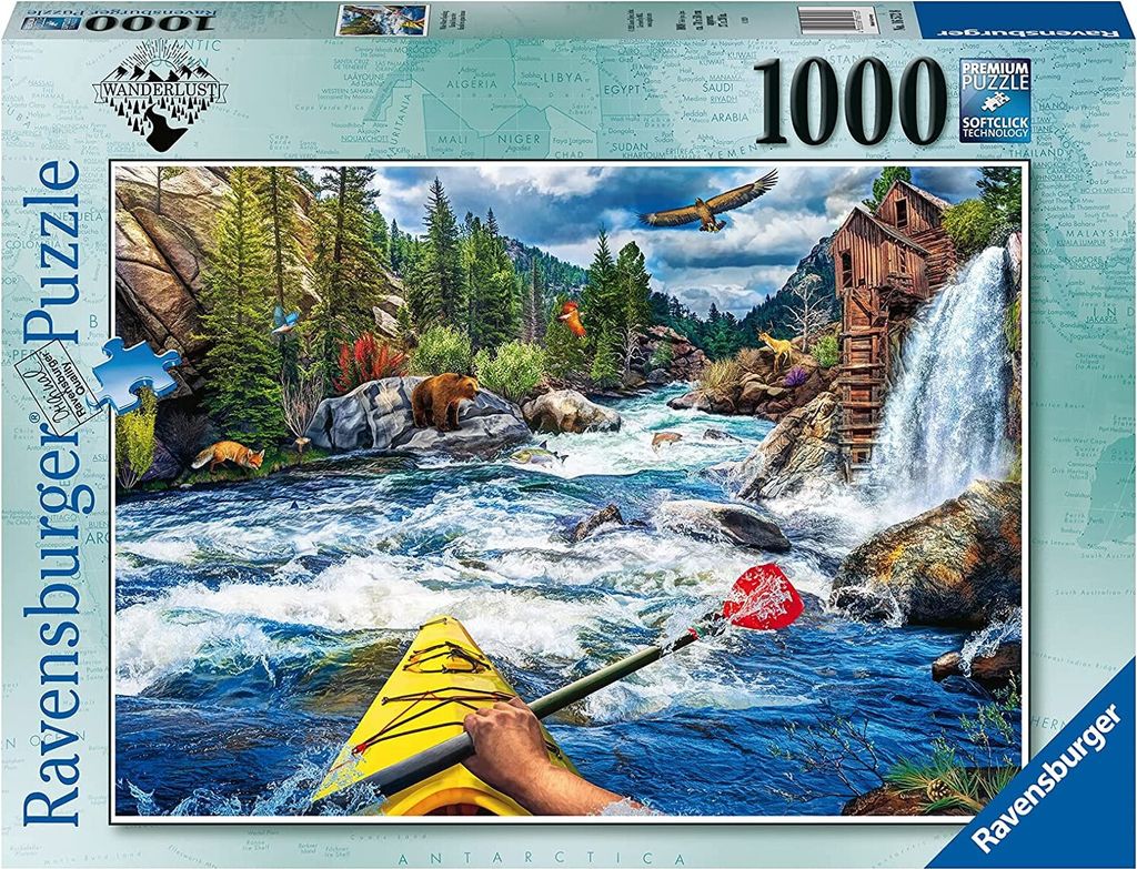 Ravensburger Whitewater Kayaking, 1000 Stück(e), Landschaft, 14 Jahr(e)
