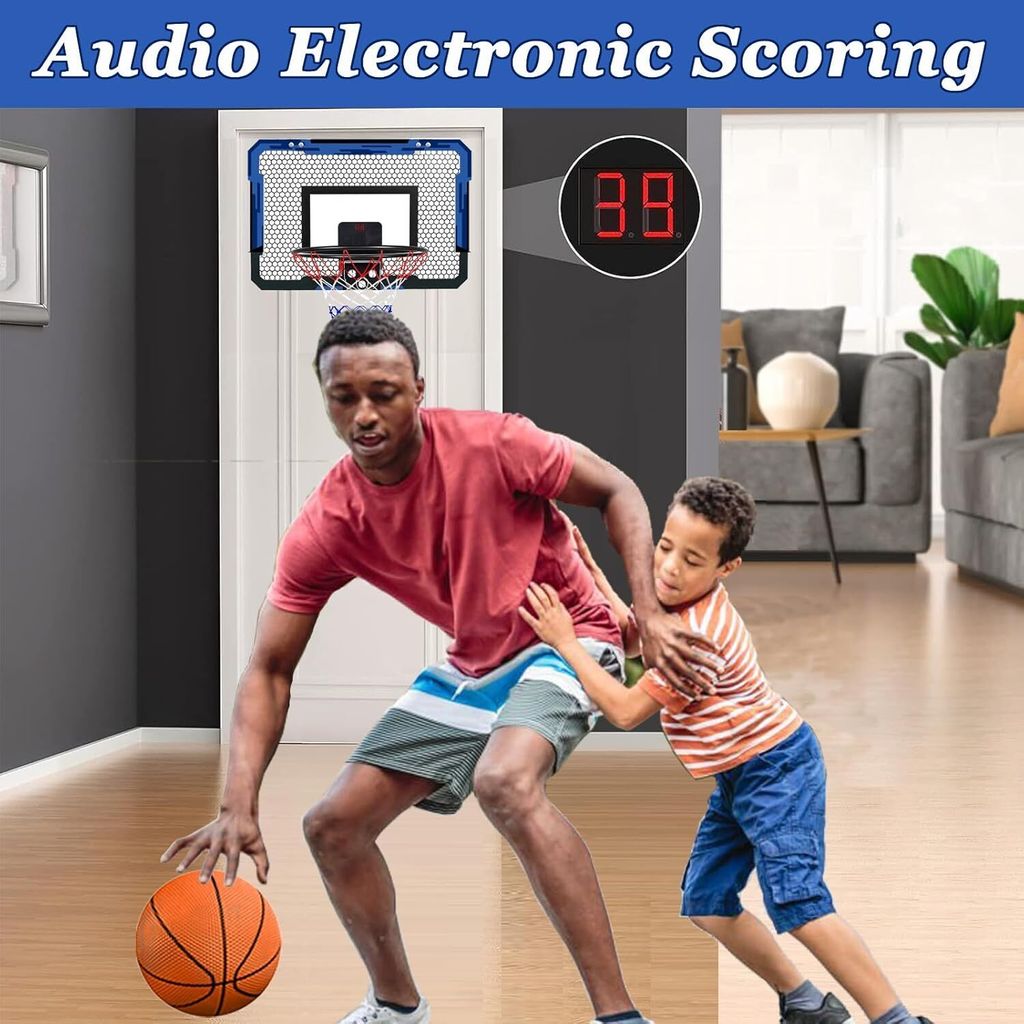 Indoor Mini-Basketballkorb mit digitaler Anzeige und Produktbild 6