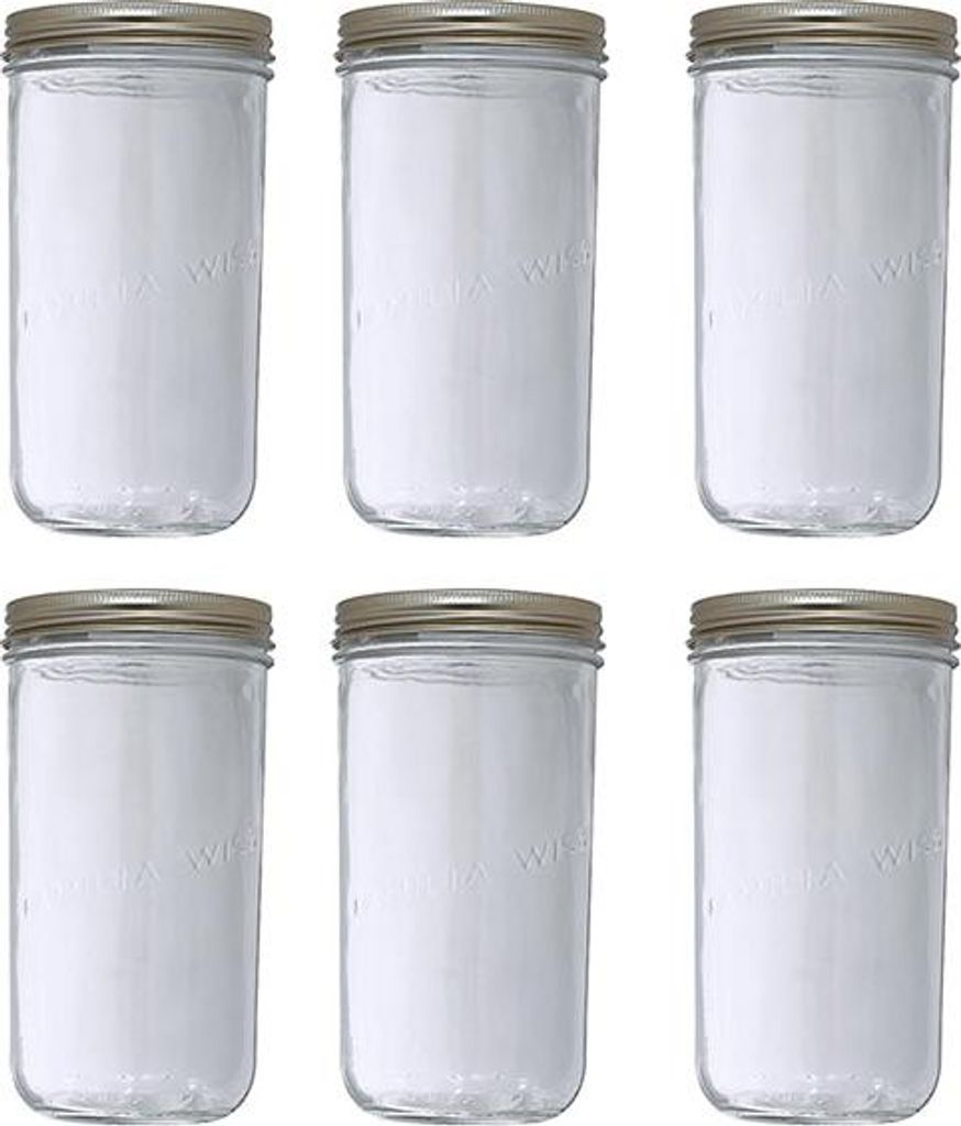 Set mit 6 terrinengläsern 1,5 kg Le parfait 900024
