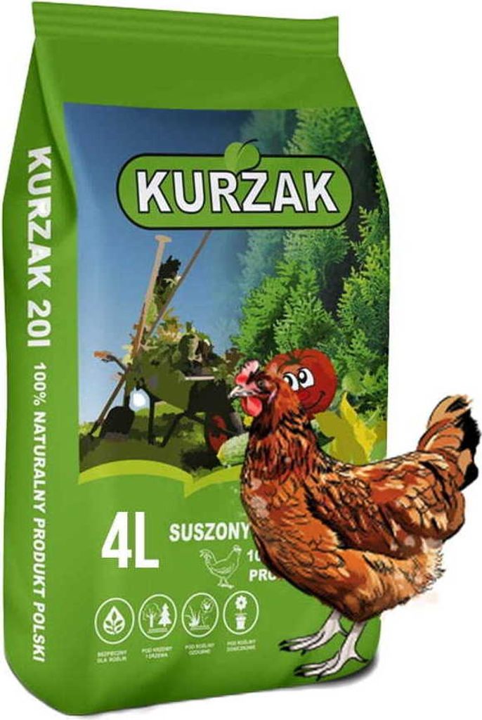 Kurzak getrockneter Naturdünger 4L