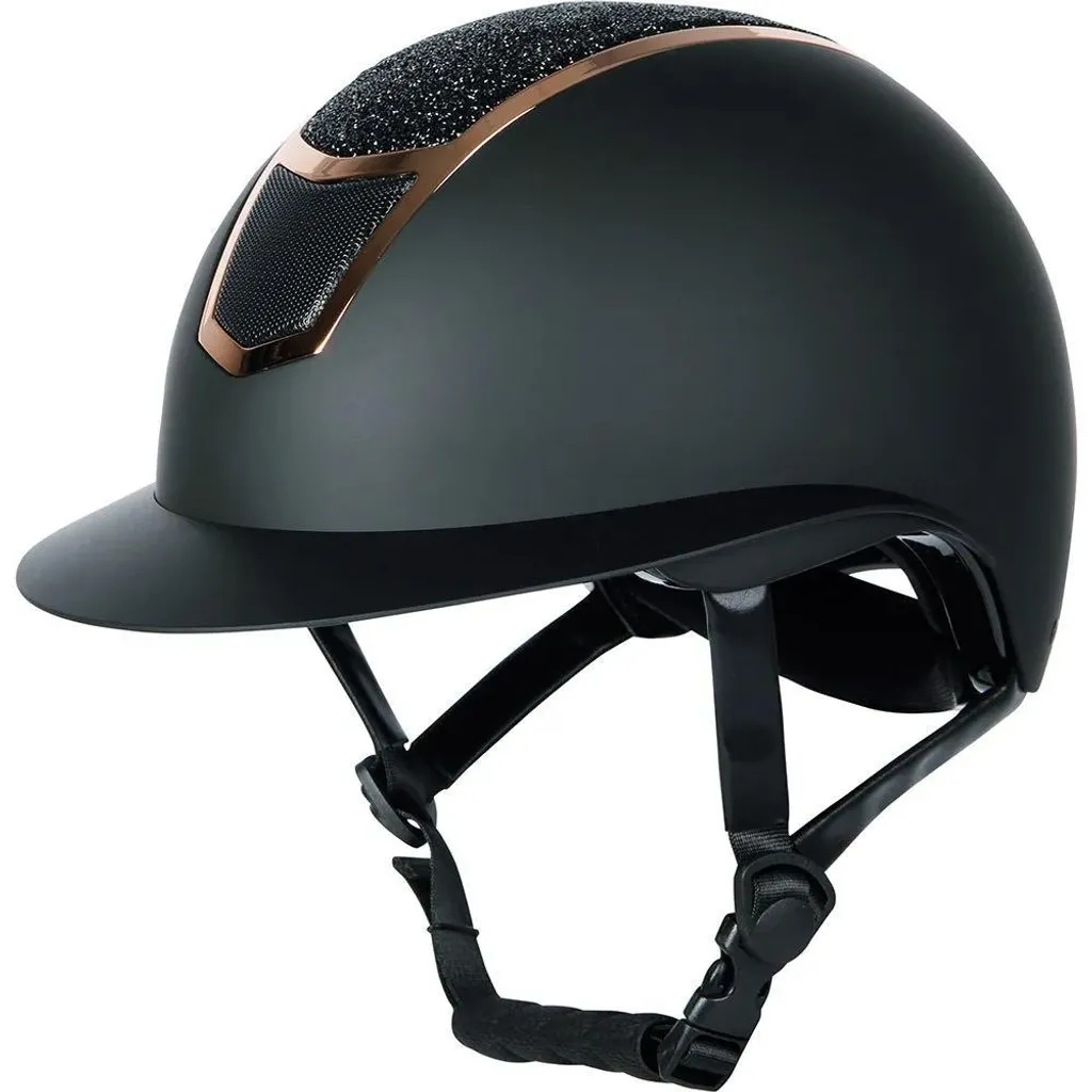 Casque d'équitation pour concours et loisirs Harrys Horse Mont Blanc S