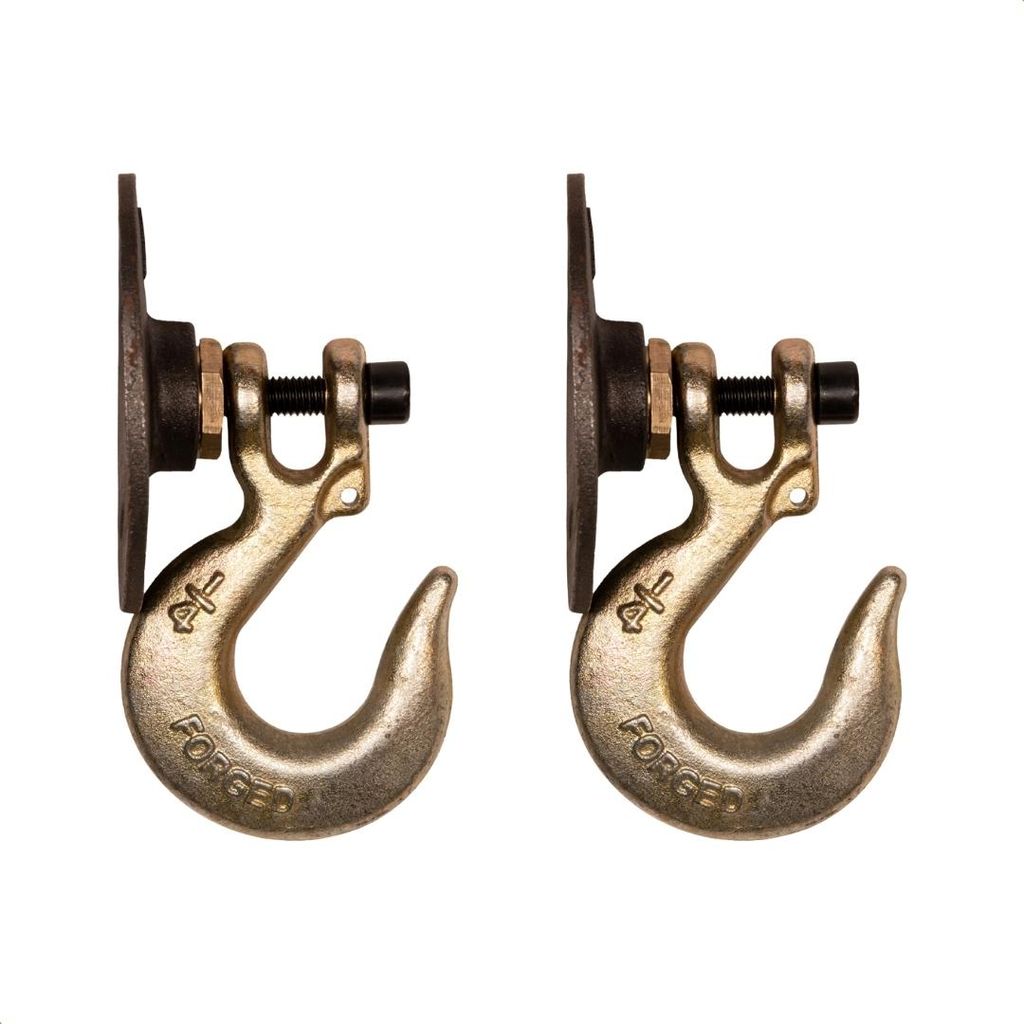 QUVIO Garderobenhaken - Industriell - 2er-Set - Garderobenständer - Kleiderbügel - Metall - Schrauben inklusive - Grau - Gold