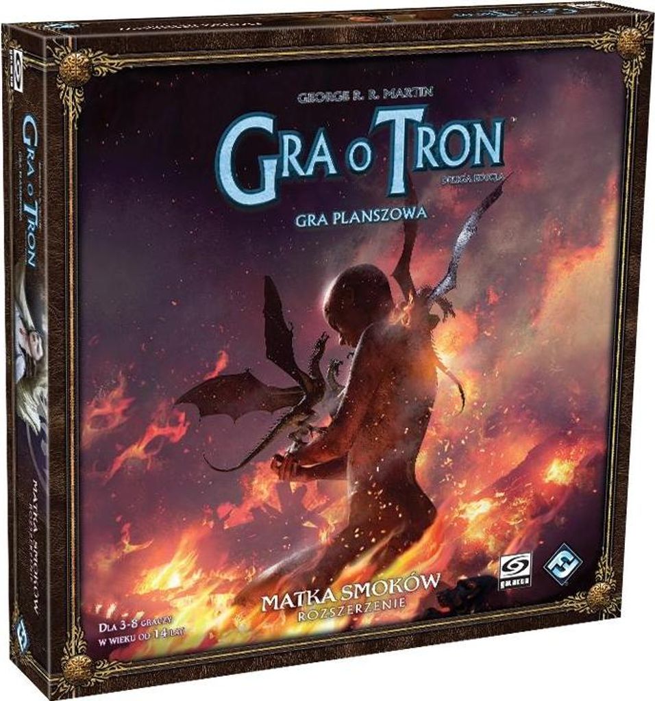 Gra strategiczna Gra o Tron: Matka Smoków, Edycja Druga Zdjęcie produktu 