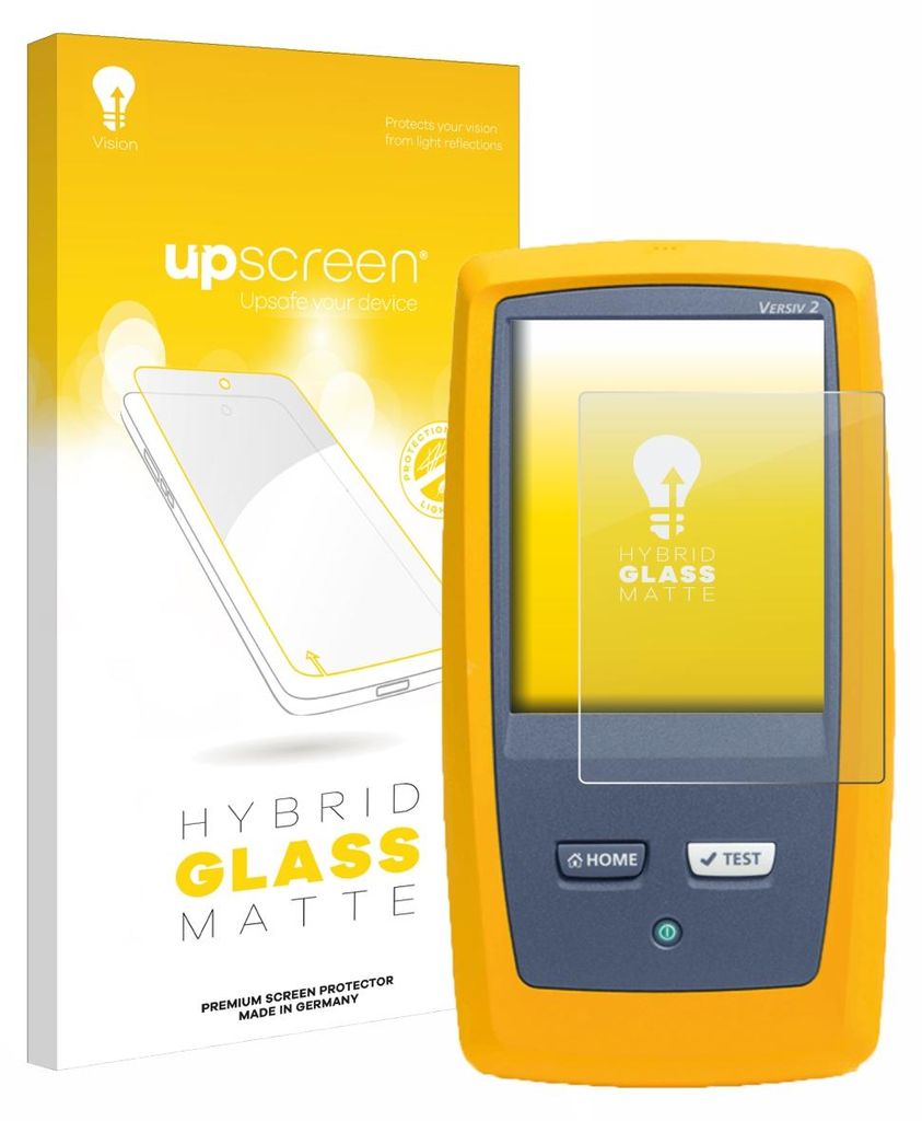 upscreen Entspiegelungs Schutzglas für Fluke DSX8000 Schutzfolie Panzer Folie Glas Display Schutz matt