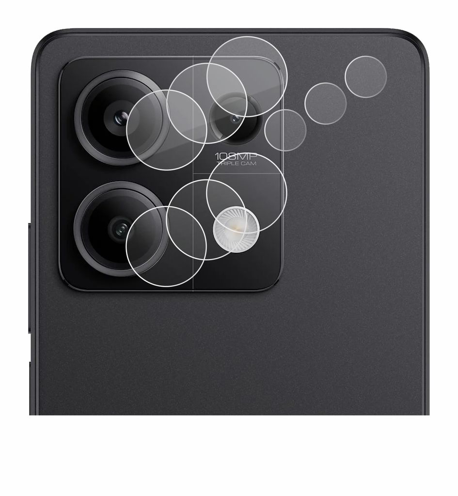 BROTECT Panzerfolie NUR Für Kamera – Oppo Find X3 Lite, 9H Härte, Made In Germany | Anti-Fingerprint