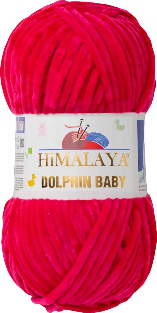 Strickfein Himalaya Dolphin Baby super Bulky Chenille Garn Wolle strickgarn 100 gr 80314 - pink