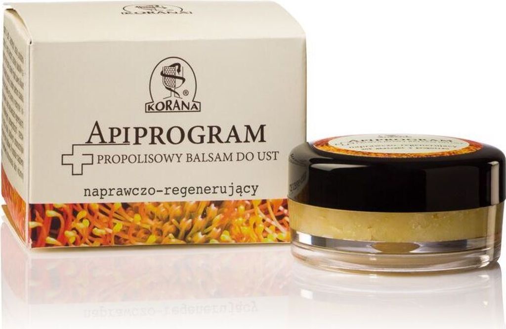 APIPROGRAM Reparierender und regenerierender Propolis-Lippenbalsam 7 ml KORANA