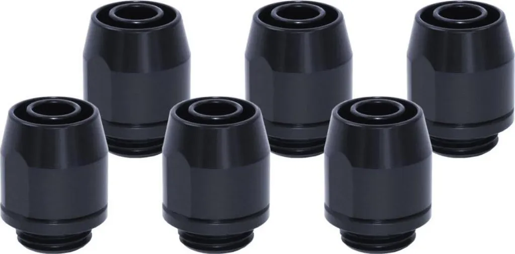 Raccord de compression TPV Alphacool HF Métal pour tube souple 16/10
