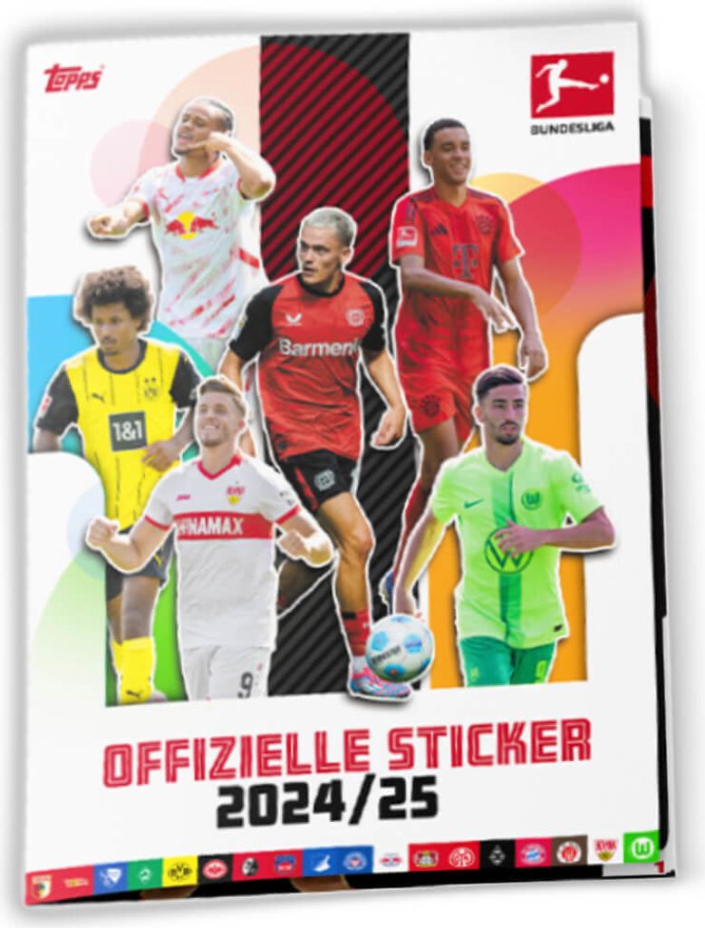 Topps Bundesliga Sticker 2025 - Fußball Sammelsticker - 1 Produktbild 