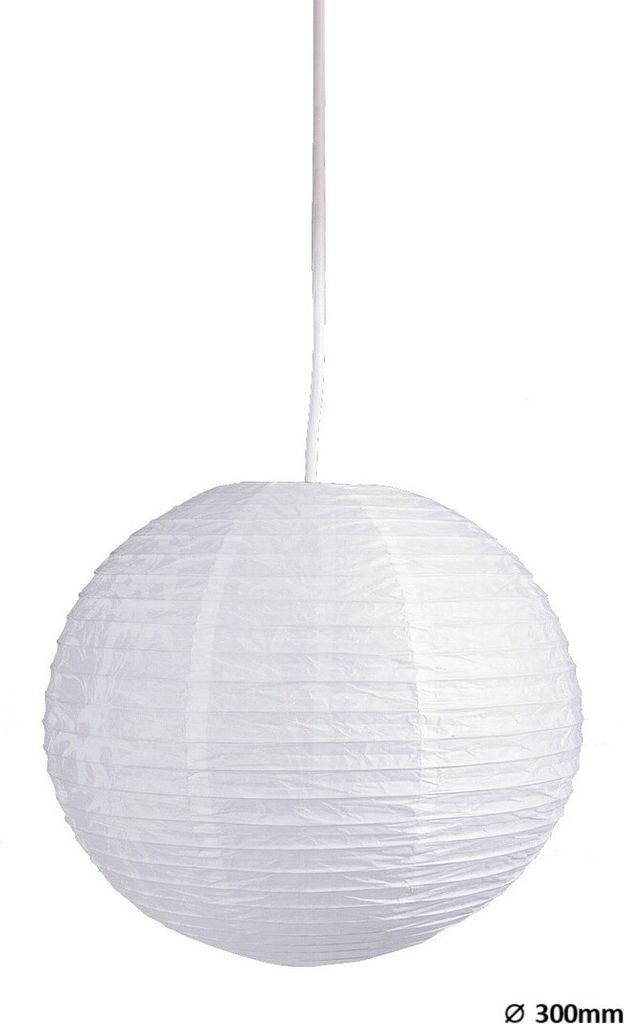 Rabalux 4894 Dekoleuchte Rice, Papier, weiß, rund, Innen, ø300mm