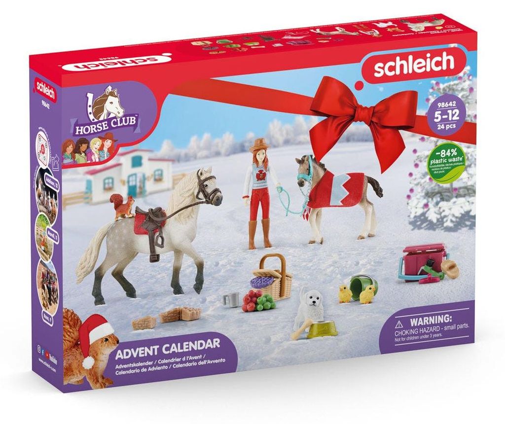 Schleich 98642 Schleich Adventskalender 2022 Horse Club     Immagine del prodotto 