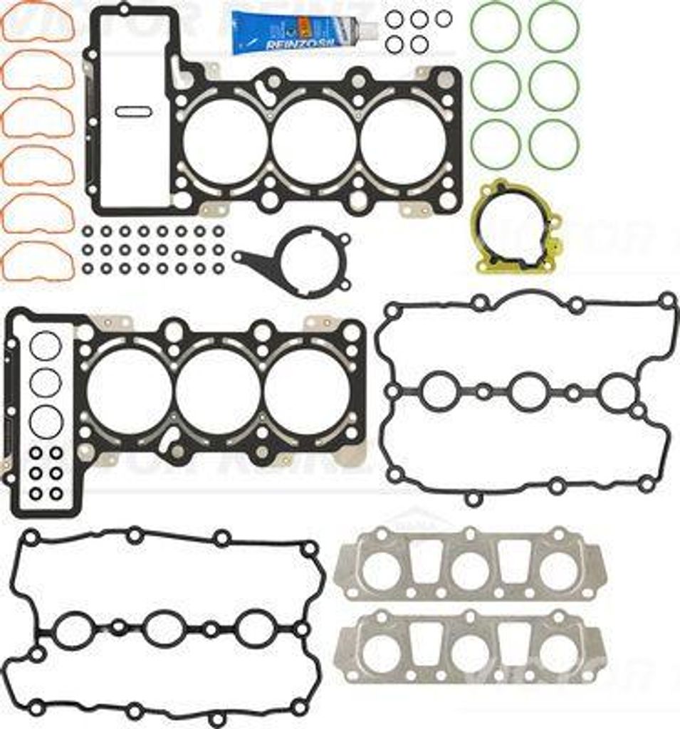 VICTOR REINZ 02-36385-02 Dichtungssatz, Zylinderkopf OE kompatibel mit A6 4F, A6 4G, A7 4G, Signum, Suburban, 370 Z, C-Klasse, CC, XK