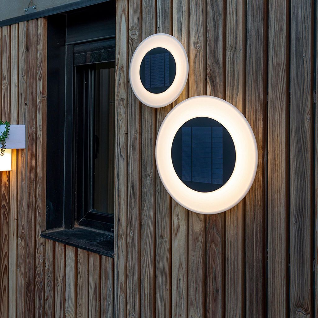 Wally Disk LED solární nástěnné svítidlo Obrázek produktu 