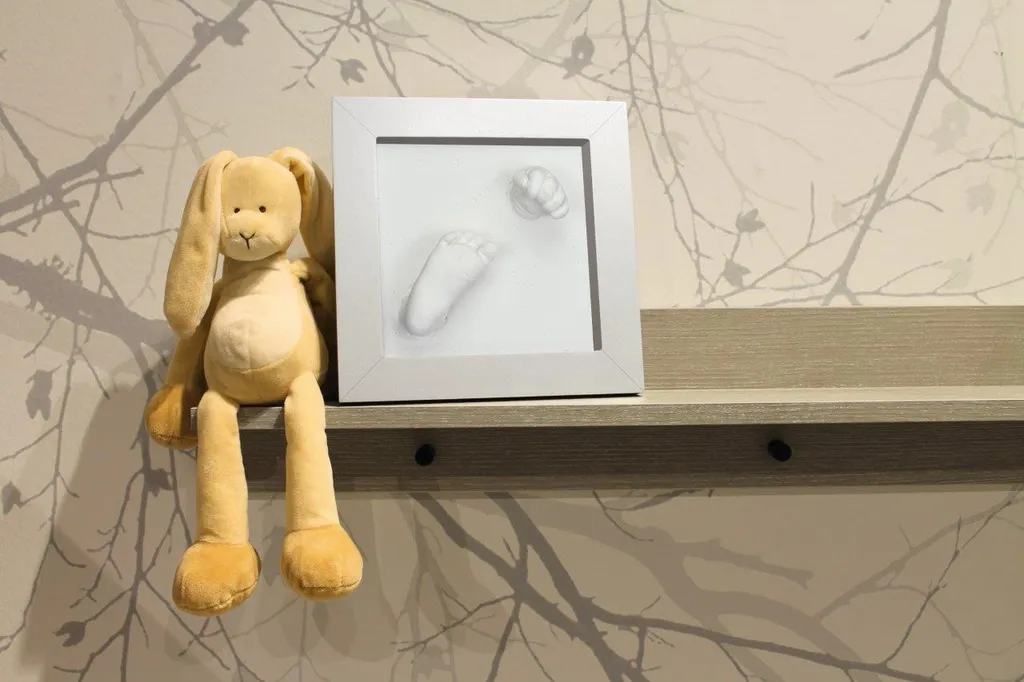 Dooky Handprint 3D Deluxe - Kit de moulage empreinte bébé boîte souvenir - 3