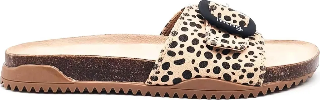 Sandales Mustang 50660-LEOPARD Beige Confortables en Taille 36