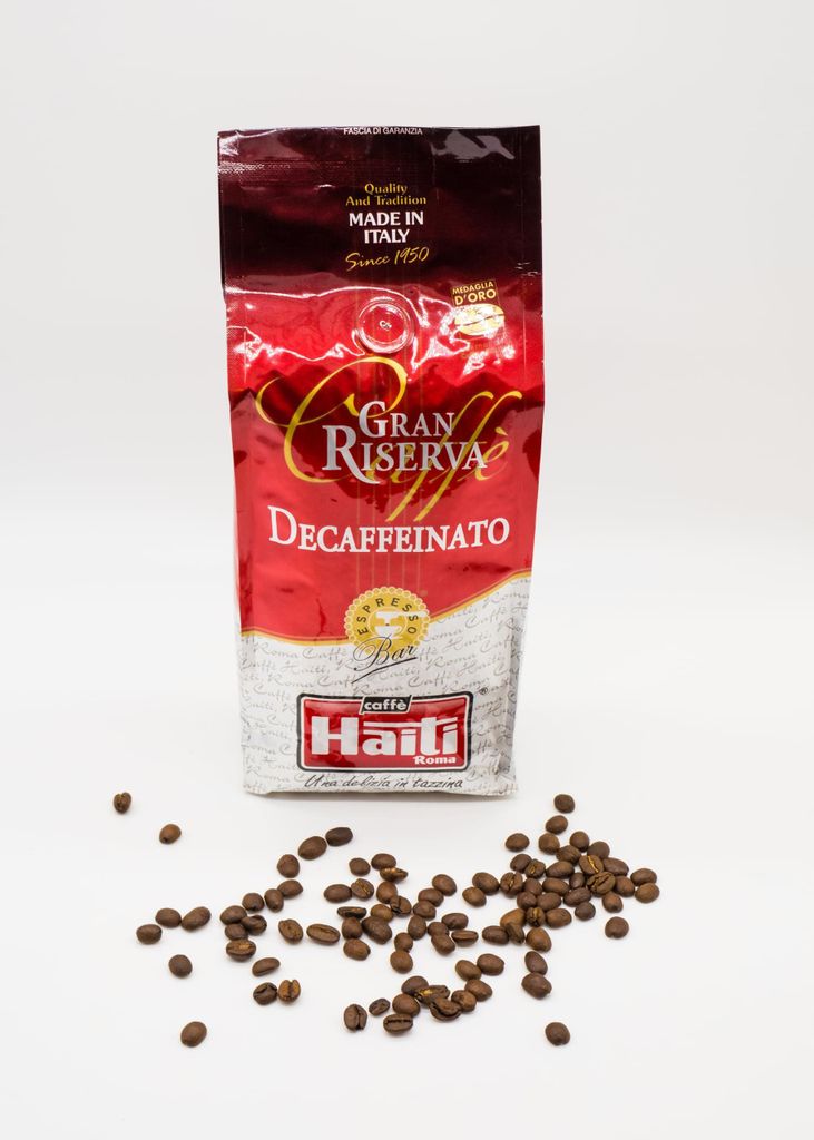 Káva Caffè Haiti Roma Gran Riserva, bezkofeinová, kvalitní Obrázek produktu 