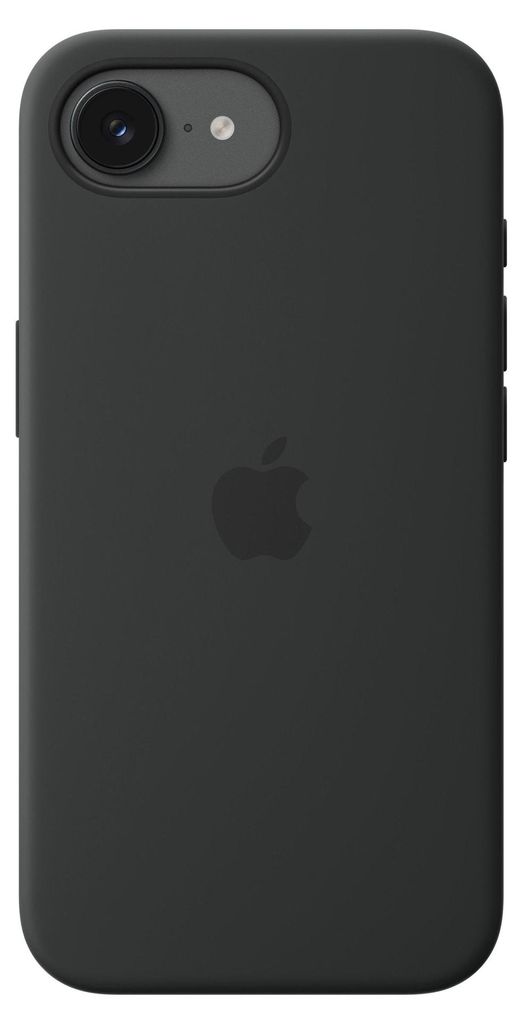 Apple iPhone 17e Silikon Case mit MagSafe – Schwarz, Cover, Produktbild 