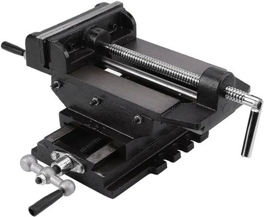 Étau de serrage 15 cm double levier avec système de fixation rapide