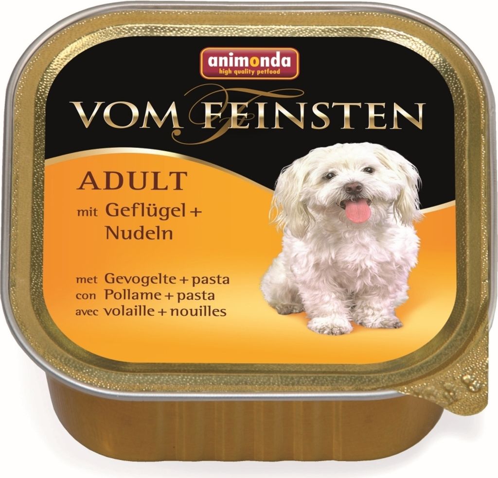Animonda Vom Feinsten Adult mit Geflügel & Nudeln 150gx22