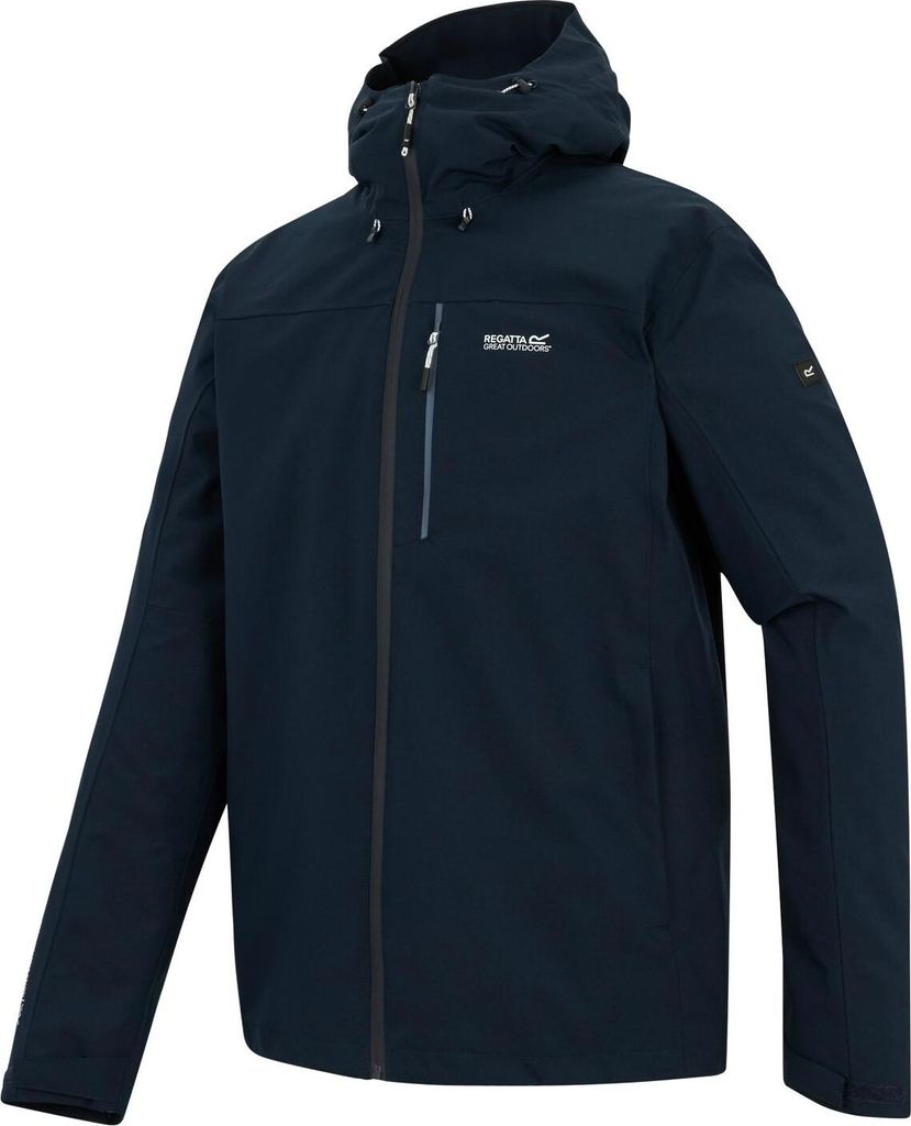 Regatta Outdoorjacke Birchdale II Regenjacke Herren, Größe:XXXXL, Farbe:Navy