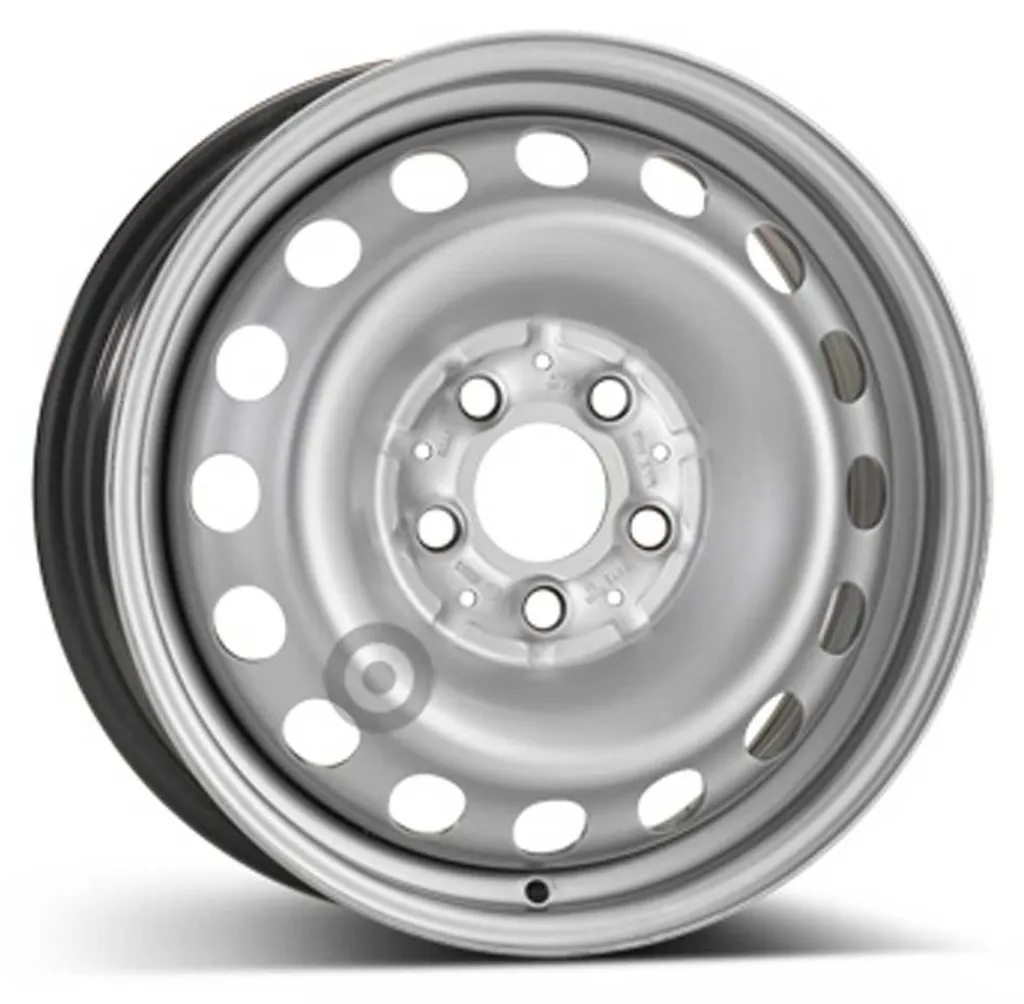 Jante en fer ALCAR ACCIAIO 9095 6x16 5x112 ET54 Argent pour Véhicule