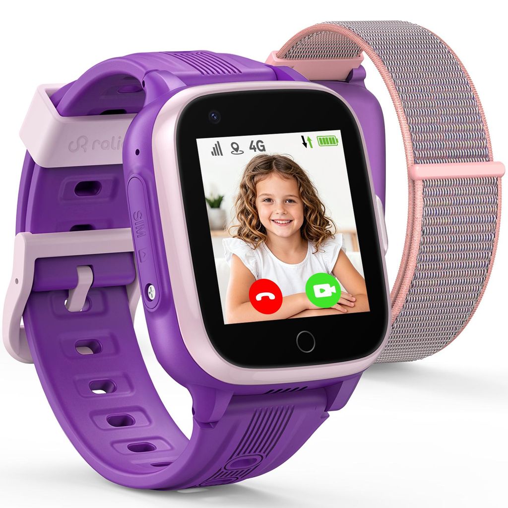 Ralio R5 Go 4G Smartwatch Kinder mit Videoanrufe & Produktbild 