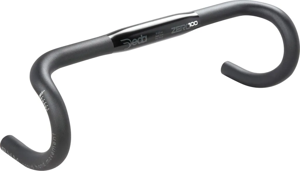 Cintre de Vélo Deda Zero 100 RHM 42 cm Ultra Léger Rigide Noir BOB