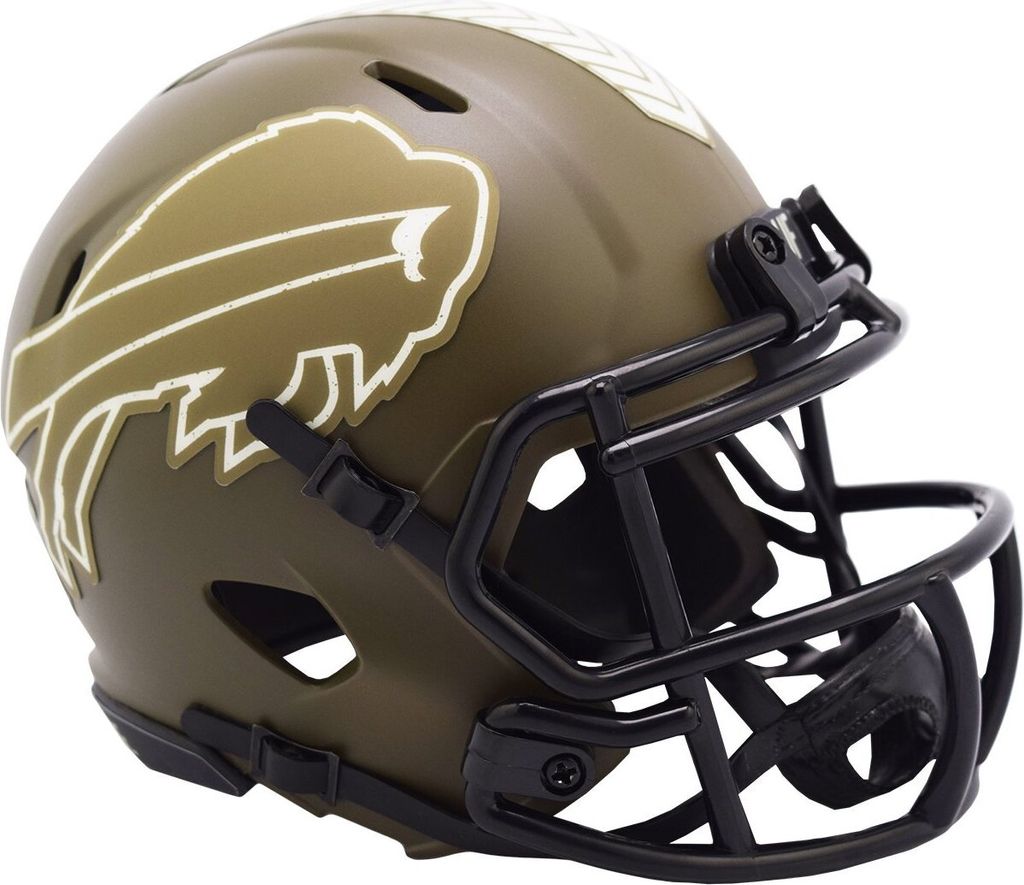 Riddell Speed Mini Football Helm SALUTE Buffalo Bills