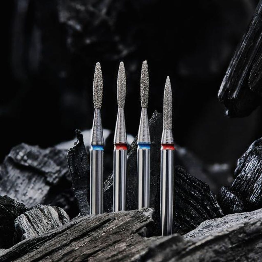 Frez diamentowy STALEKS ostry jak płomień 2,1 x 8 mm, Zdjęcie produktu 