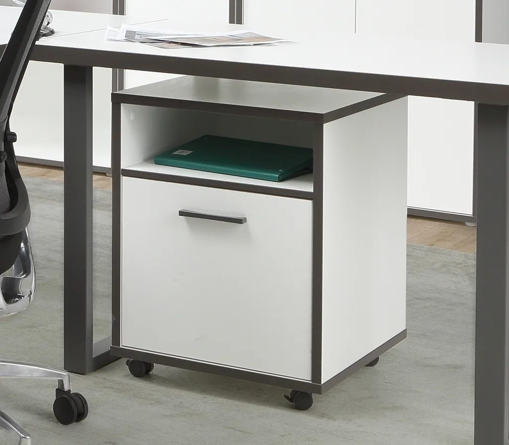 Meuble de Rangement Mobile KEFLAVIK pour Bureau - Gain de Place Idéal