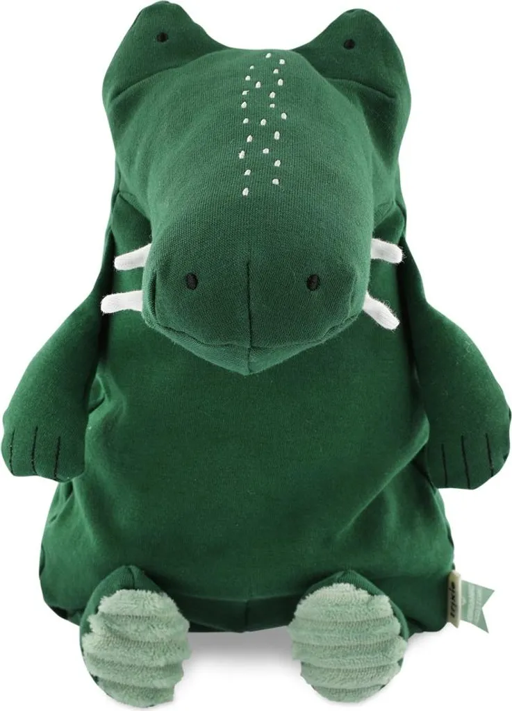 Grand Doudou Crocodile Trixie en peluche douce pour bébé et nouveau-né